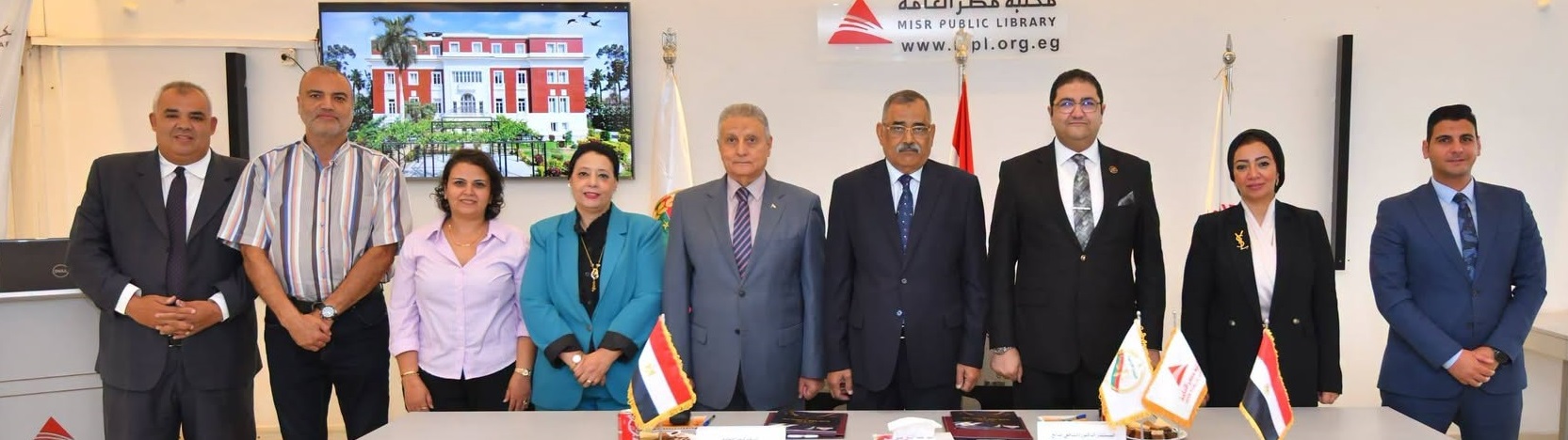 مكتبة مصر العامة ونادي مستشاري النيابة الإدارية يوقعان مذكرة تعاون لتعزيز الشراكة الثقافية والعلمية والتدريبية.